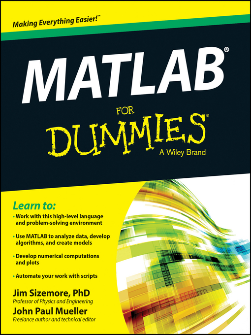 Title details for MATLAB for Dummies by Jim Sizemore - Available